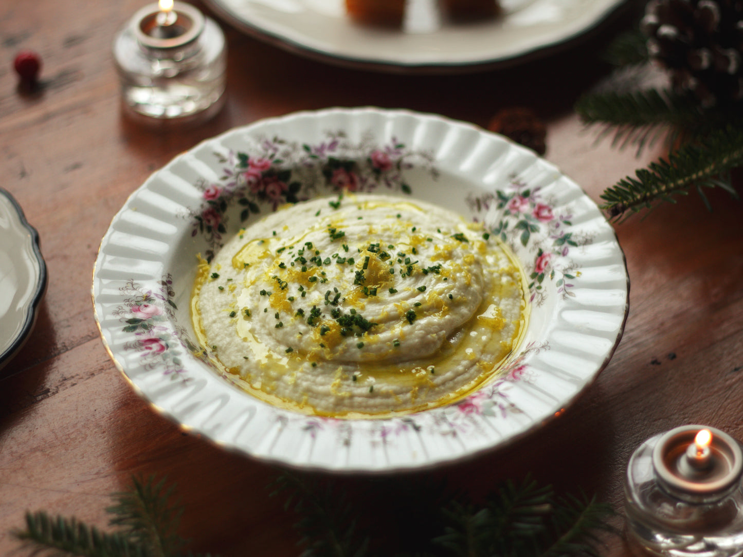 Purée de chou-fleur au miso de citron