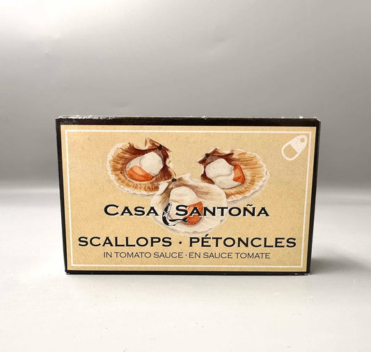 Pétoncles en sauce tomate 115G