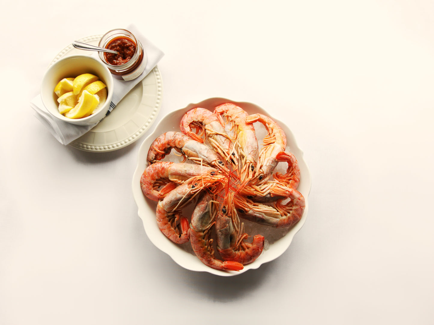 Cocktail de crevettes roses