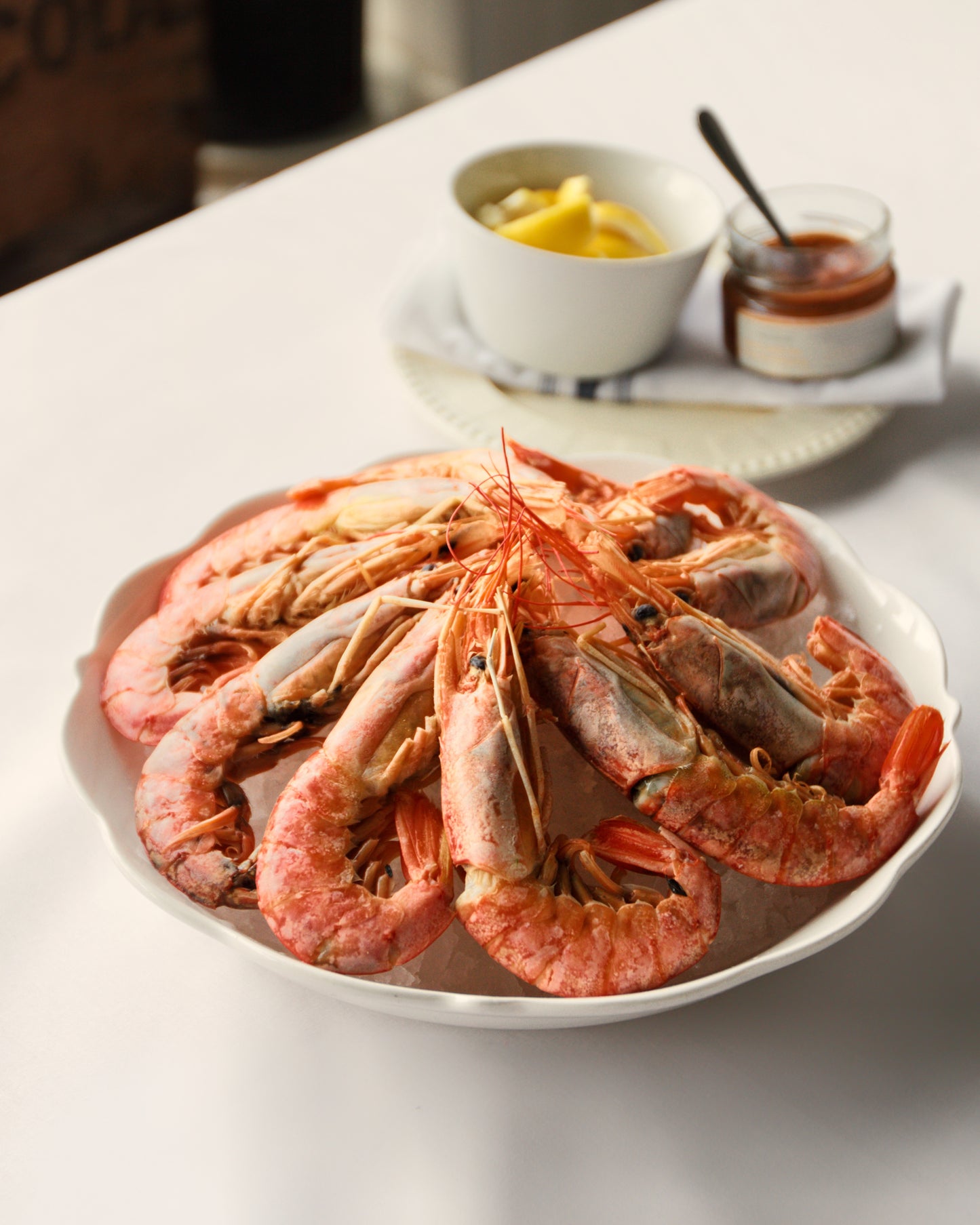 Cocktail de crevettes roses