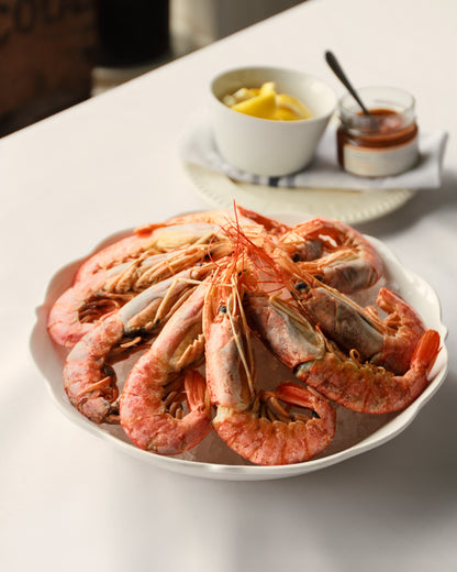 Cocktail de crevettes roses