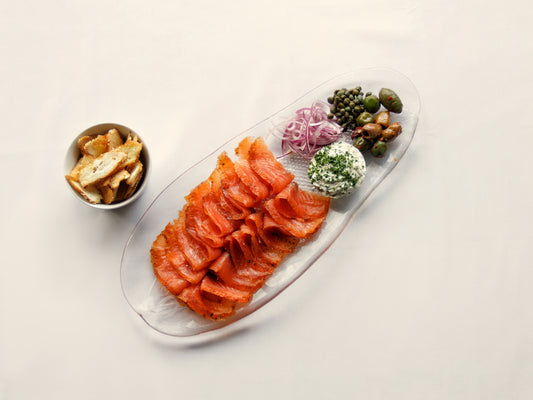 Plateau de saumon fumé