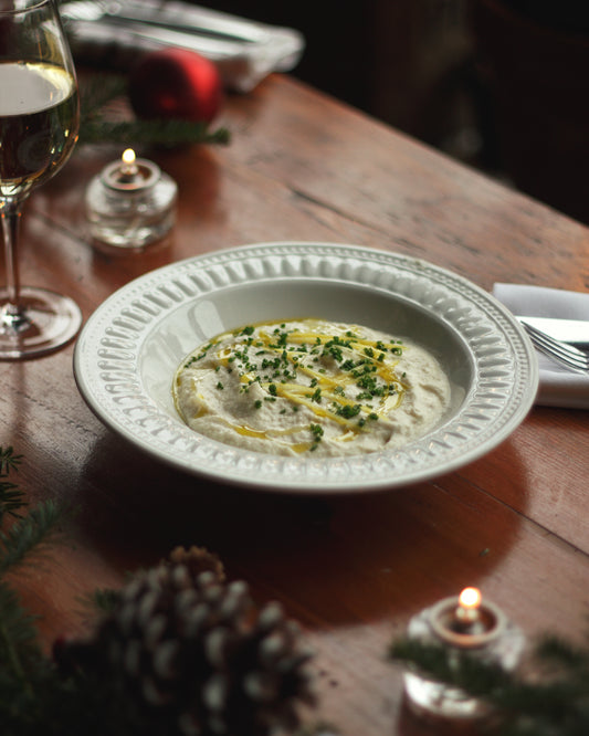 Purée de céleri-rave au citron confit