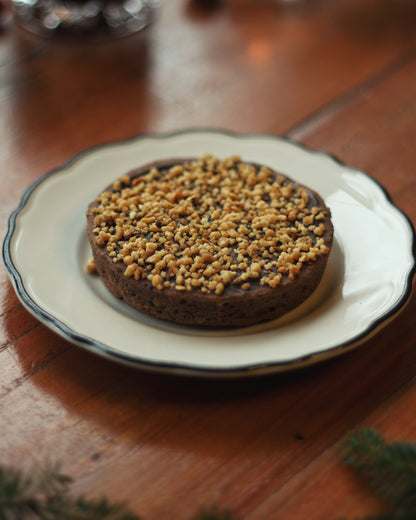 Tartelette au chocolat noir & noisette