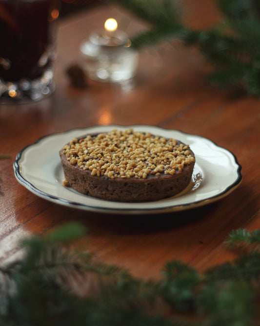 Tartelette au chocolat noir & noisette